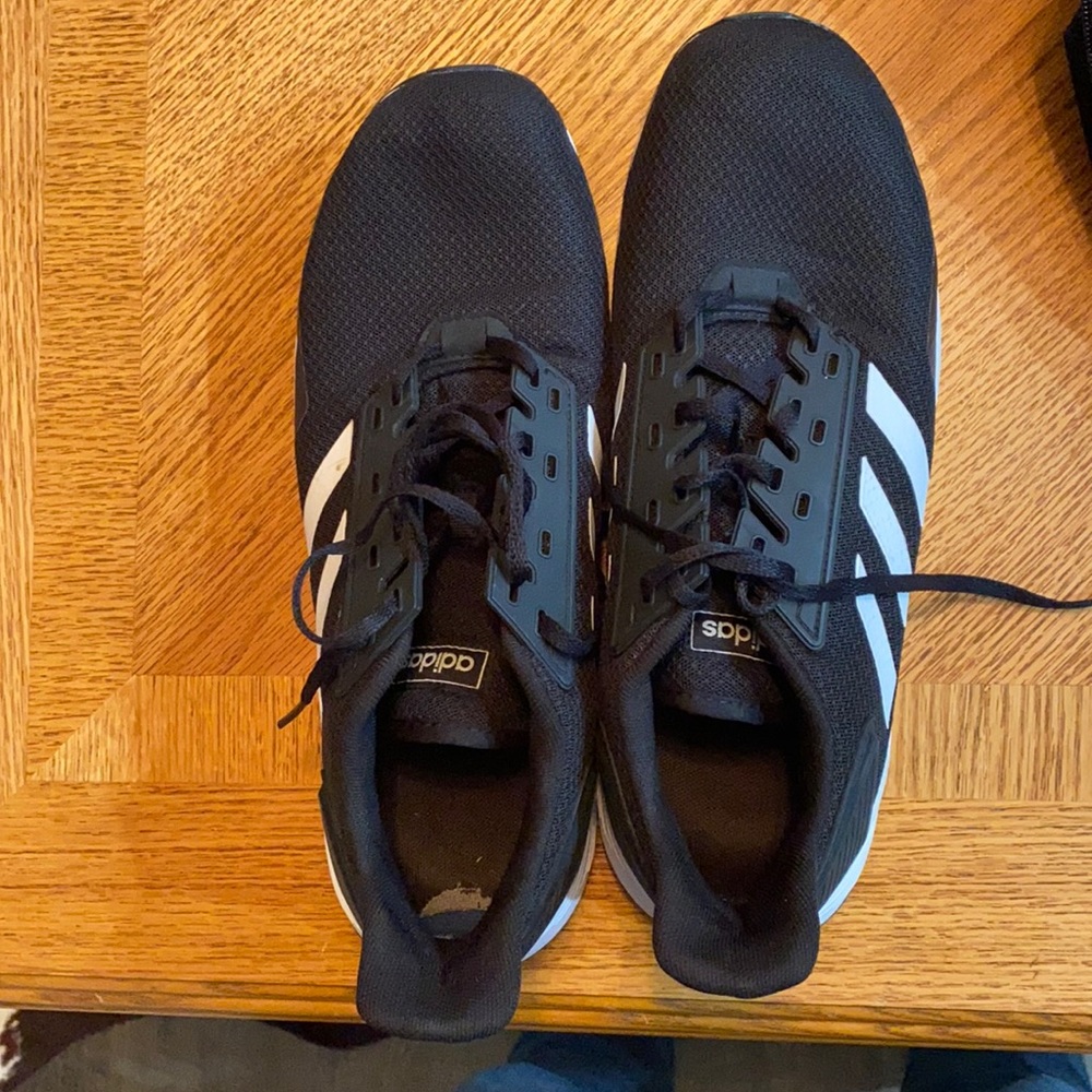 Adidas Cloadfoam Shoes. Size 12. Black and white.